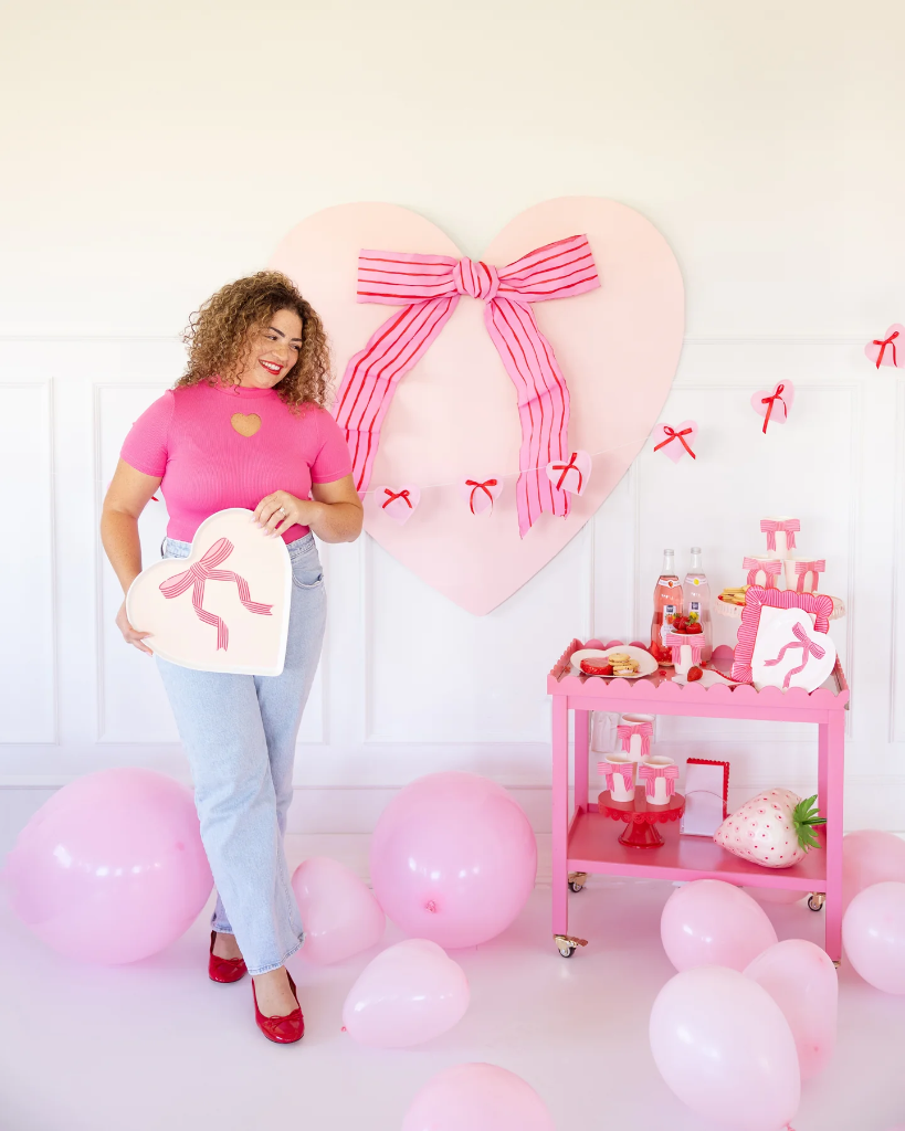 FELT HEART BANNER