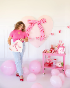 FELT HEART BANNER