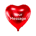 Valentine's Surprise Box – Personalized Text 1 Heart Shaped Balloon 45 cm