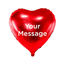 Surprise Box 3 Heart Balloons (Red & Pink Set) – Personalize 1 Balloon