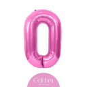 NUMBER 0 FOIL BALLOON