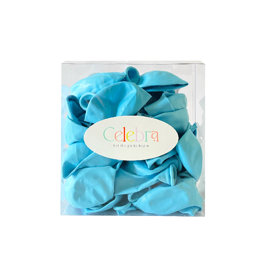 Baby Blue Latex Balloon