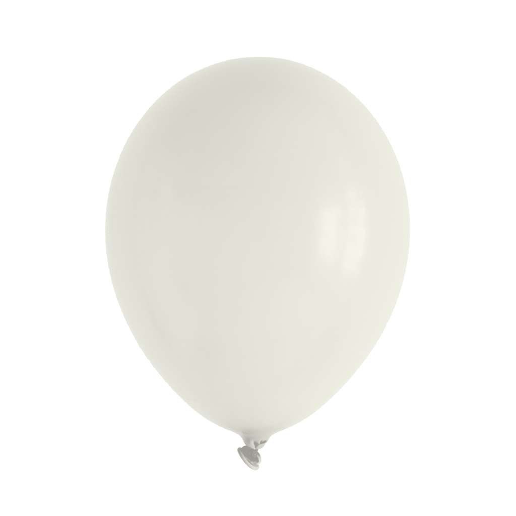 White Latex Balloon