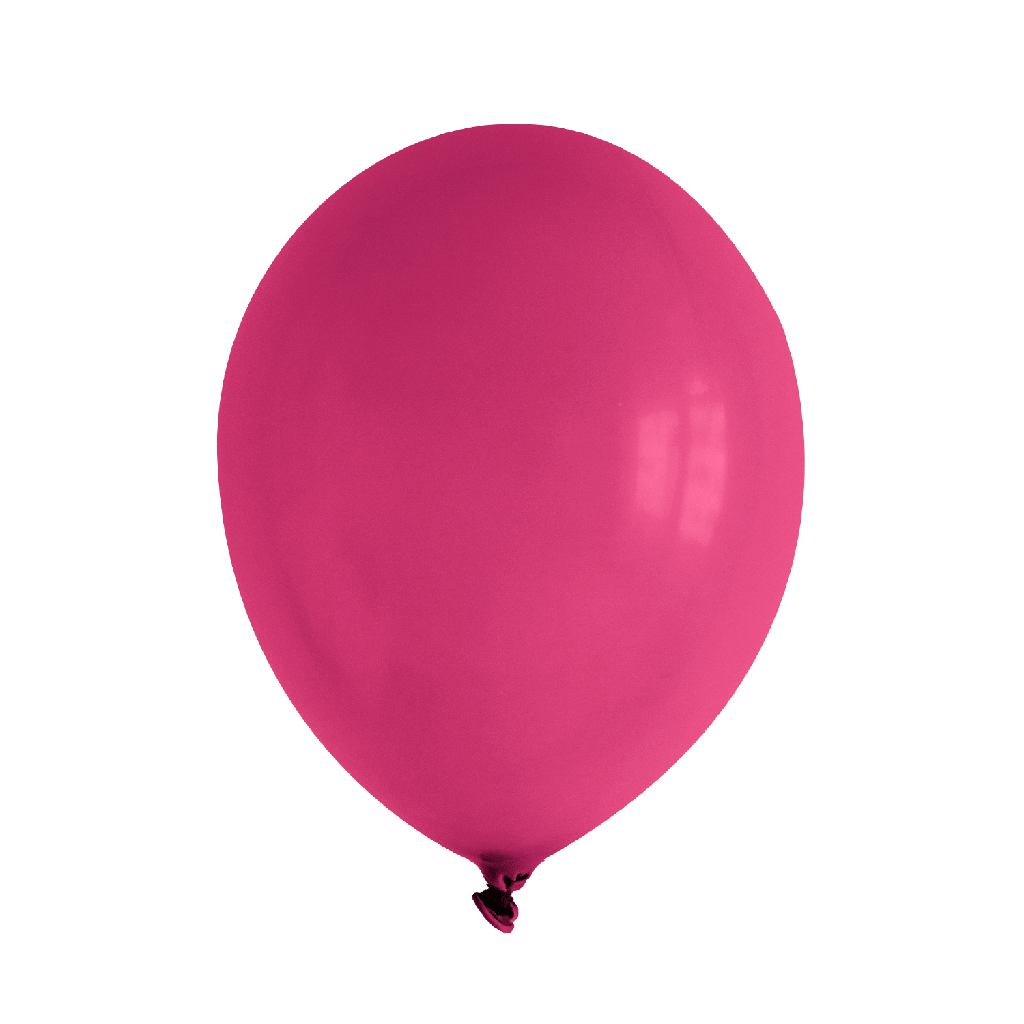 Fuchsia Latex Balloon