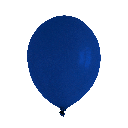 Dark Blue Latex Balloon