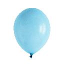 Baby Blue Latex Balloon