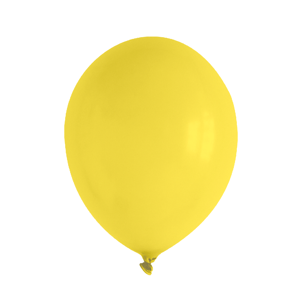 Yellow Latex Balloon