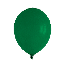 Forest Green Latex Balloon