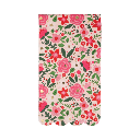FLORAL SCALLOPED DINNER NAPKIN