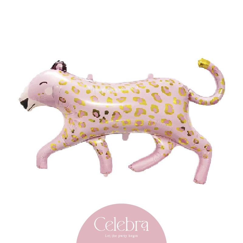 Pink Leopard Balloon