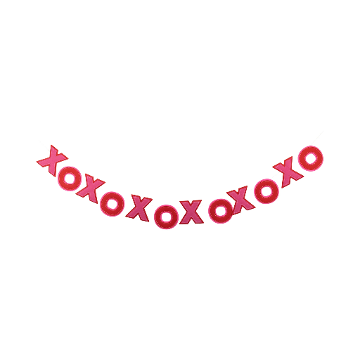[VAL1103] FELT XO BANNER