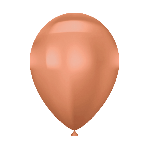 [CH526012] Chrome Copper Latex Balloon