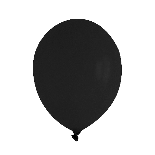 Black Latex Balloon