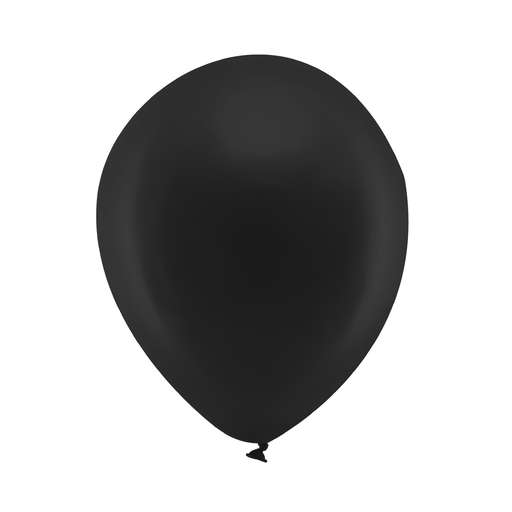 Pearl Black Latex Balloon