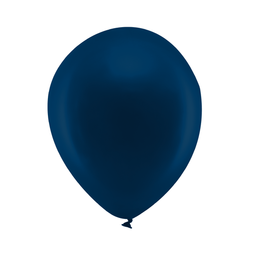 Pearl Midnight Blue Latex Balloon