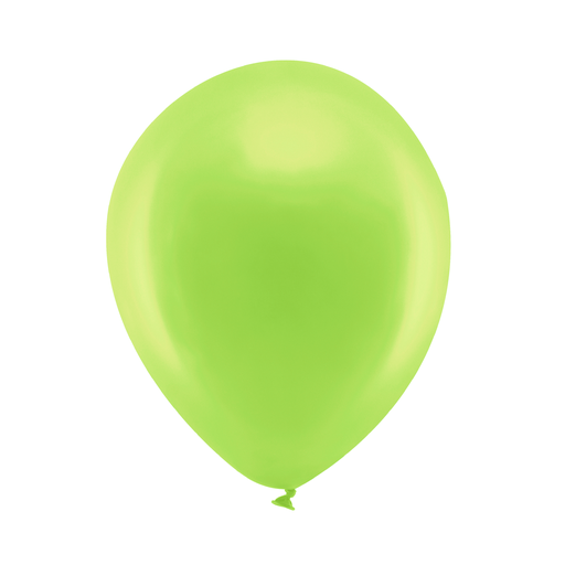 Pearl Lime Green Latex Balloon