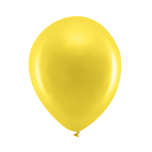 Pearl Yellow Latex Balloon